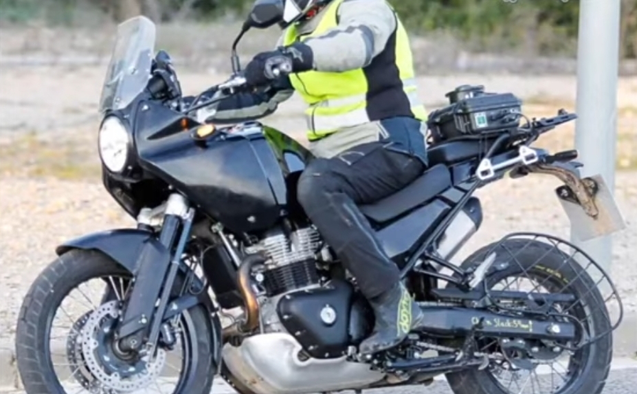 Royal Enfield Himalayan 750 Spotted On Test